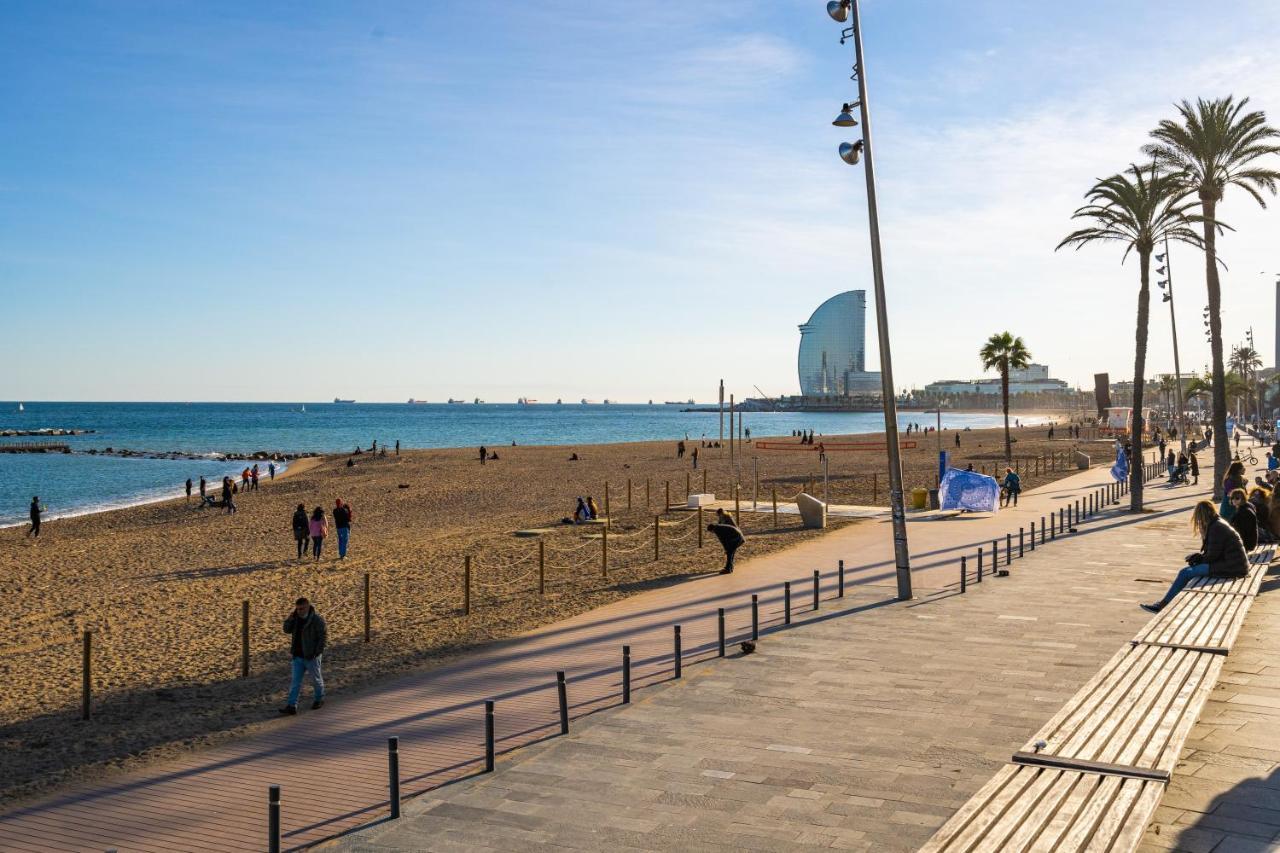 Kronos On The Beach Suite 2 Barcelona Exteriör bild