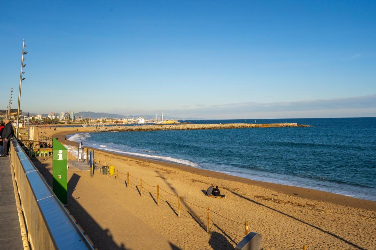 Kronos On The Beach Suite 2 Barcelona Exteriör bild